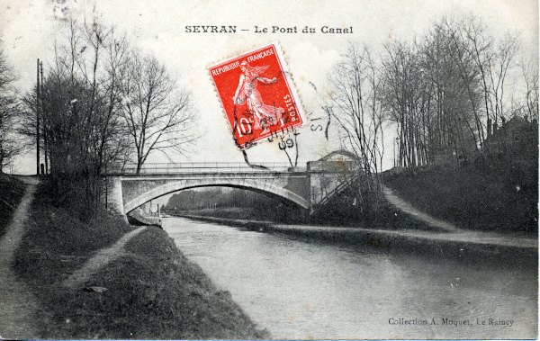 SEVRAN — Le Pont du Canal